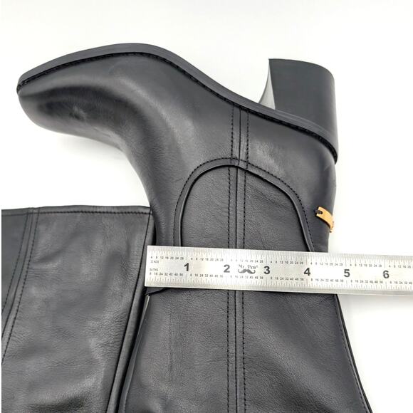 27 Edit Naturalizer Edda Knee High Boots Side Zip Women's Black Size US7.5 EU38 - Picture 9 of 16